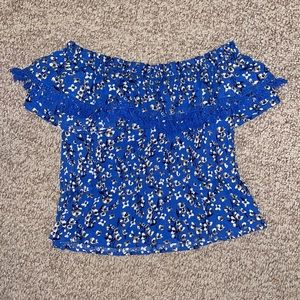 Blue All in Favor Top
